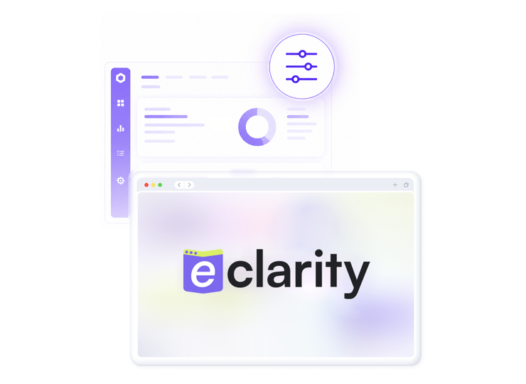Eclarity-Plattform im Browser